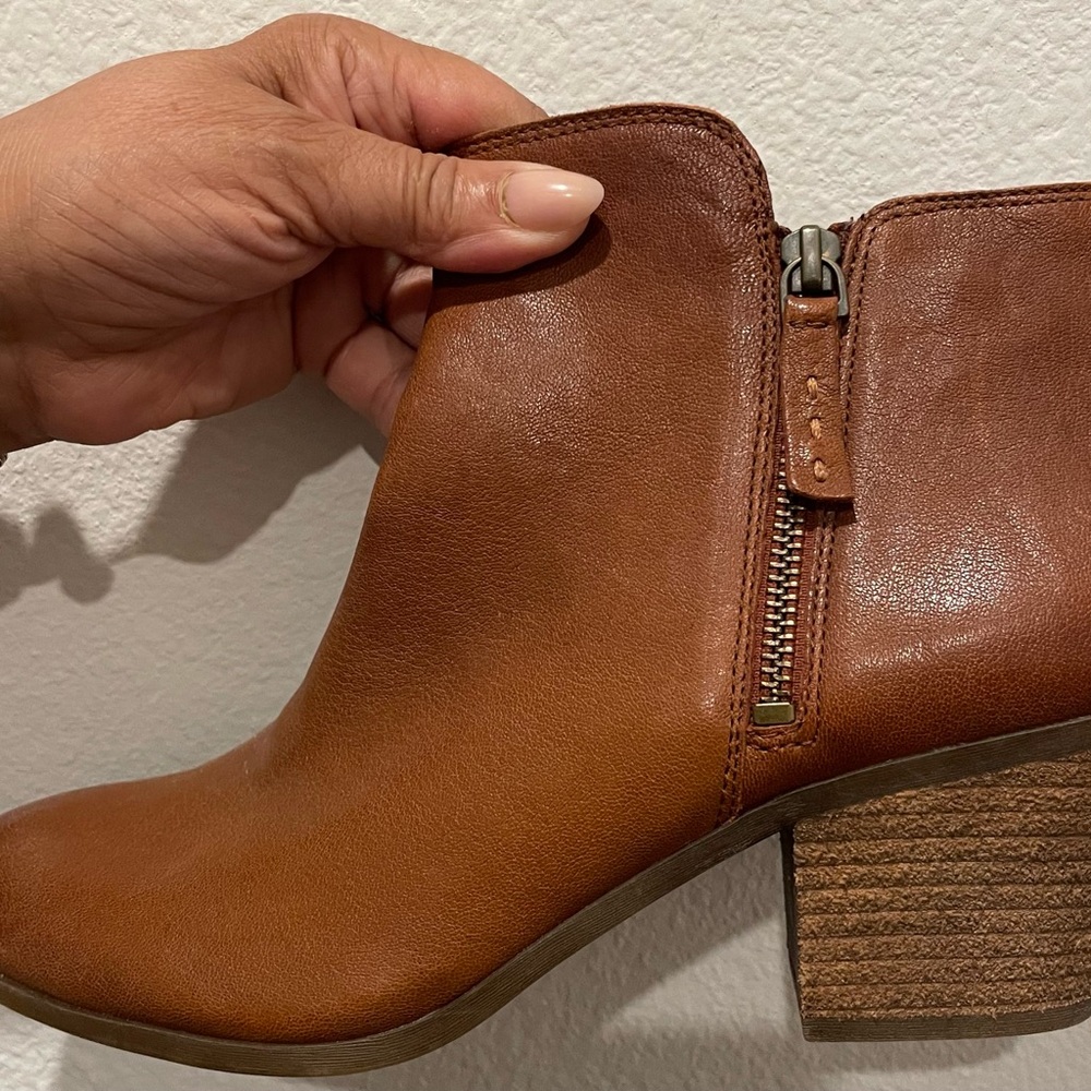 Women’s Frye Brown Leather Ankle Boots